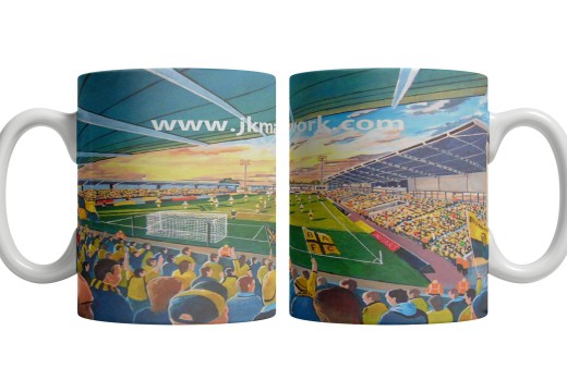 Pirelli Stadium Fine Art Ceramic Mug - Burton Albion FC Pirelli Stadium Fine Art Ceramic Mug - Burton Albion FC
