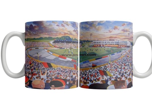 Odsal Stadium Fine Art Ceramic Mug - Bradford Bulls Rugby League Odsal Stadium Fine Art Ceramic Mug - Bradford Bulls Rugby League