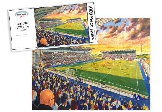 Falkirk Stadium Fine Art Jigsaw Puzzle - Falkirk Football Club Falkirk Stadium Fine Art Jigsaw Puzzle - Falkirk Football Club